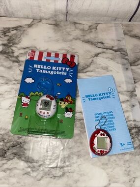 2 Hello Kitty Tamagotchi Virtual Pets - White & Red